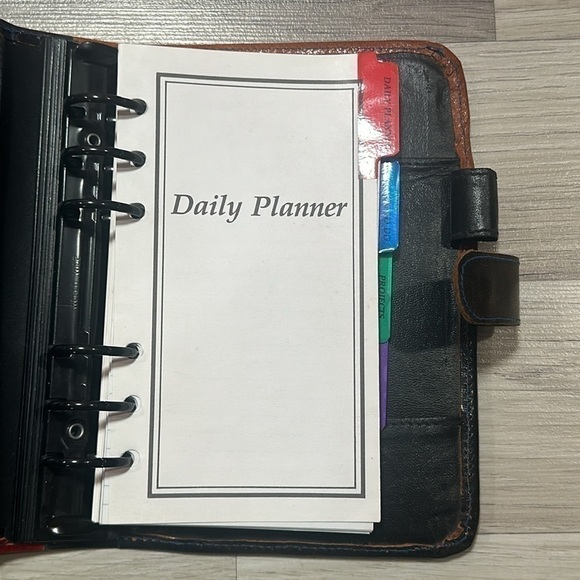 Texas Themed Daily Planner Genuine Leather - Picture 6 of 7